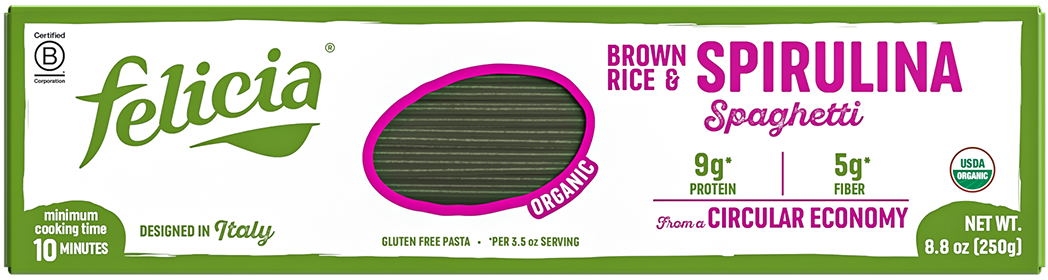 Brown Rice & Spirulina Spaghetti