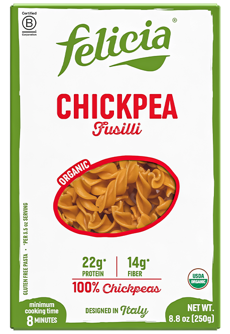 Chickpea Fusilli